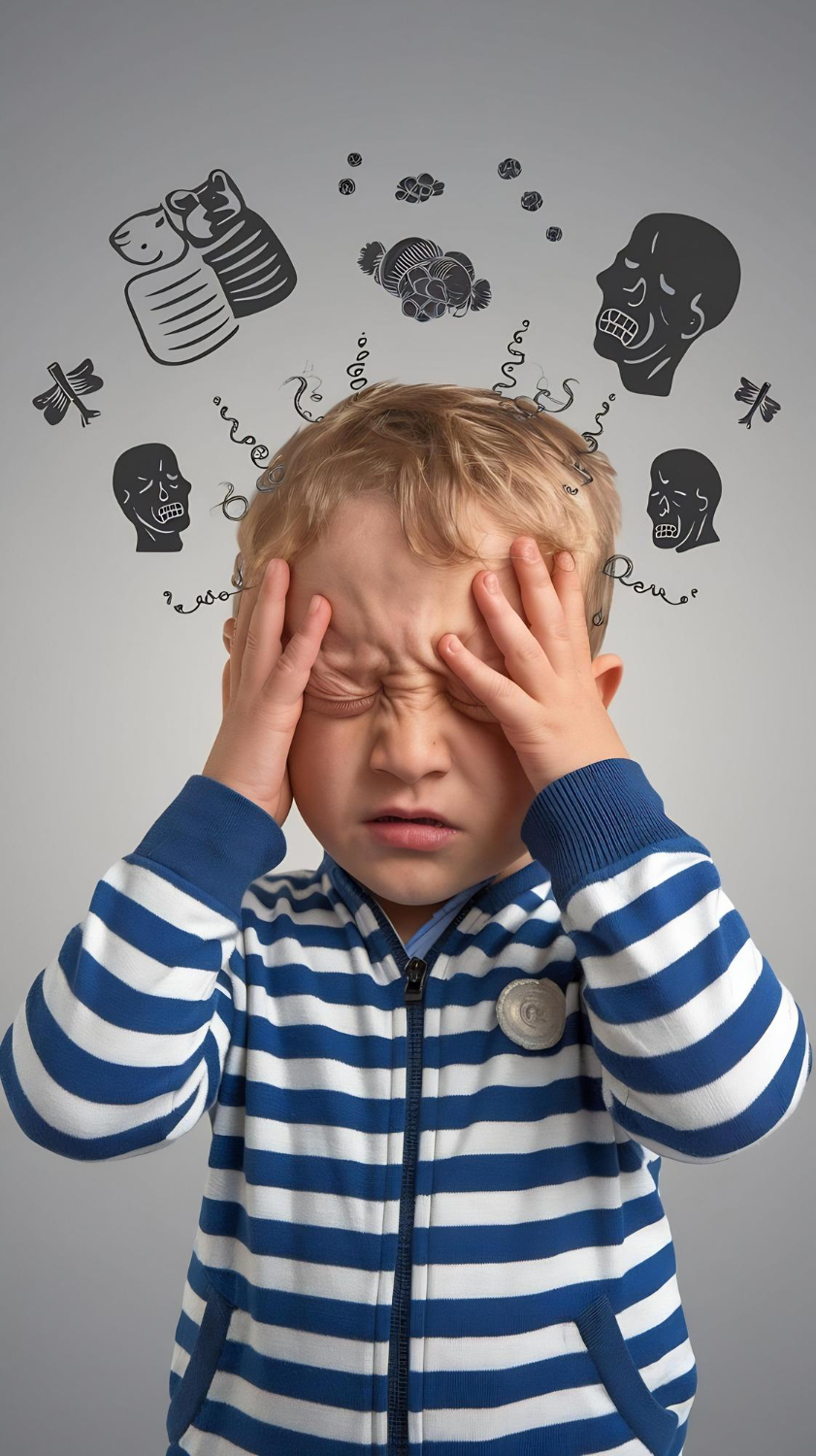 Cefaleias e dores de cabeca infantil